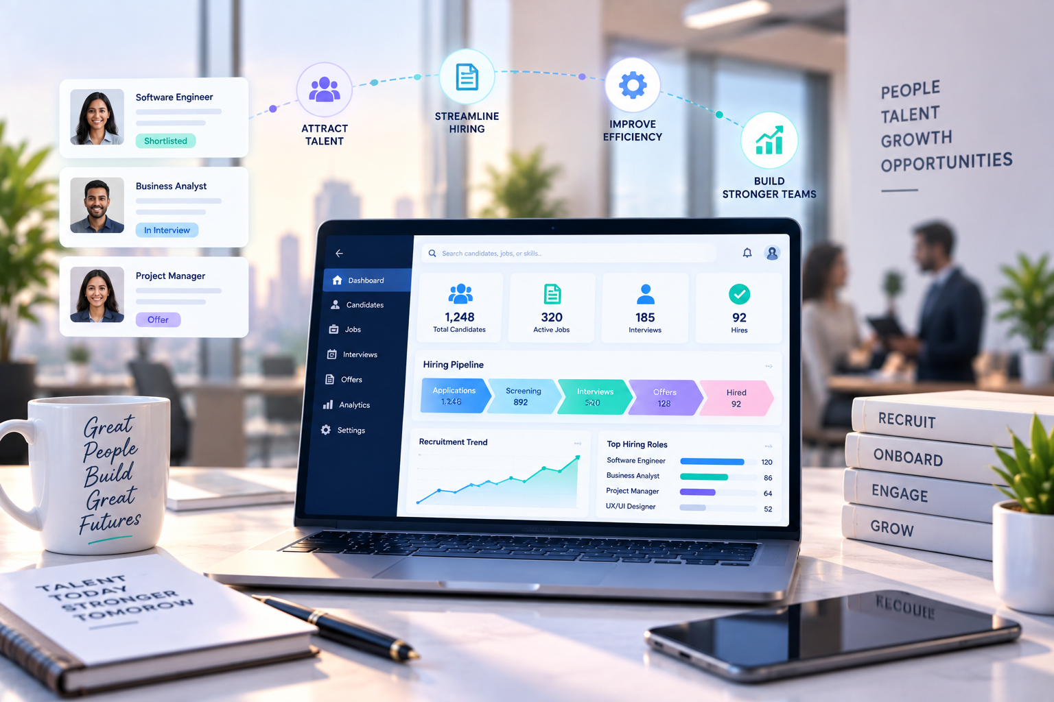 Streamlining Talent Acquisition and Workforce Management for an HR Services Organization
